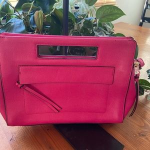 Bright Pink Coach Clutch